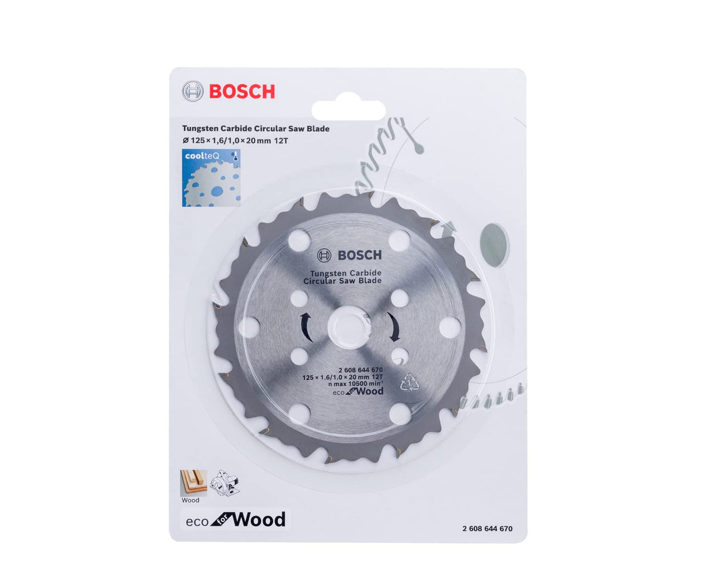 Bosch Wood Cutting Blade Eco 125mm5"