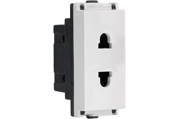 STELLA  6A 2 PIN SHUTTERED SOCKET