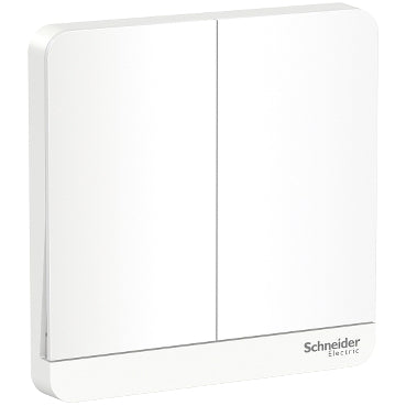 Schneider AvatarOn 2Gang 1Way Switch 16AX 250v