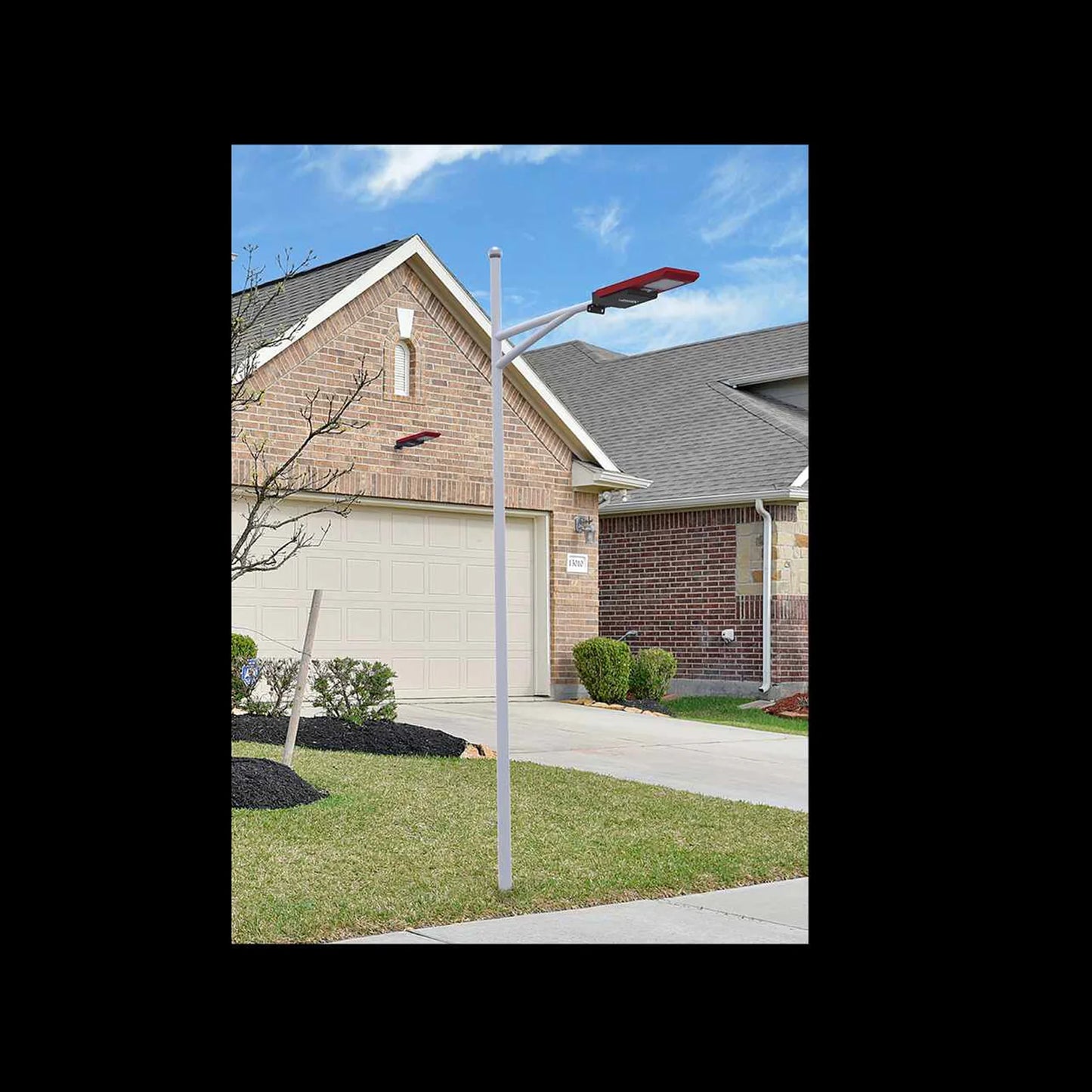 Hegron solar street light 12v 3030led chips IP65 waterproof outdoor light