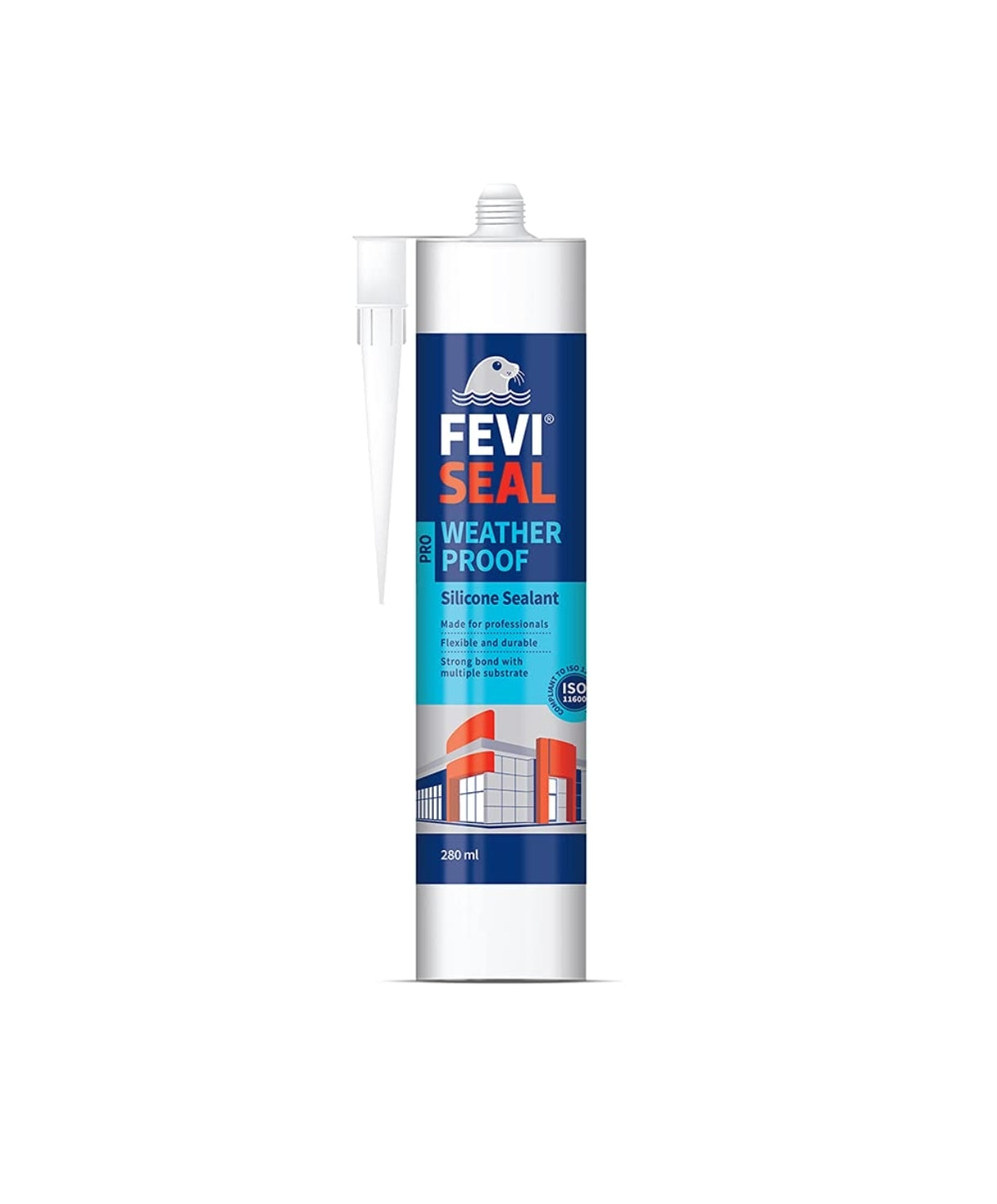 Feviseal Weather Proof Pro Silicone 280ml With Nozzle